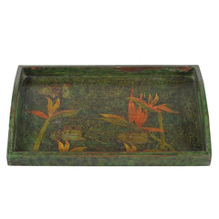 Indian Hand Painted Wooden Home Decor Serving Tray A52