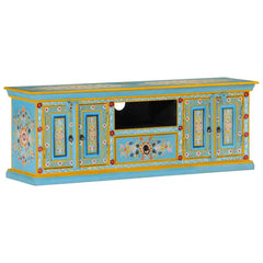 Indian Hand Painted Solid Wood TV Unit Stand B24
