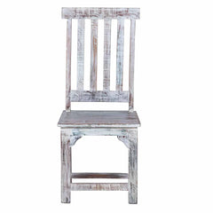 Rustica Reclaimed Solid Wood Rustic Dining Table Set Multicolour C17