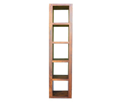 Boston Zen Contemporary Solid Wooden Long Bookcase 55X180 CM