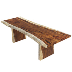 Ireton Solid Wood Live Edge Large Dining Table