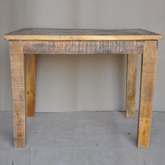 Corso Reclaimed & Mango Wood Square Dining Table 4-8 Seater Honey 90-100cm