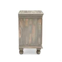 Indian Hand Carved Solid Wood Bedside Table 50