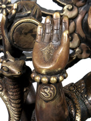 Indian Lord Ganesha Handmade Brass Statue