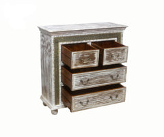 MADE TO ORDER Maharaja Wooden Chest of Drawers 100x40x100 cm