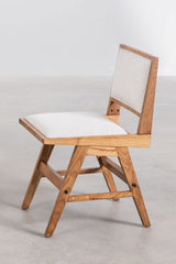 The Gileteen Solid Wood Dining Chair for Dining & Living Room