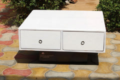Indian Hand Carved Solid Wood Storage Coffee Table C163