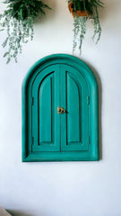 Hand Carved Solid Wooden Window Mirror 77