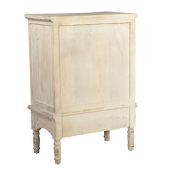 Indian Hand Carved Solid Wood Cabinet D126