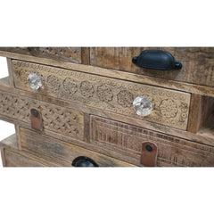 The Attic Hand Carved Mango Solid Wood Bedside Table 52