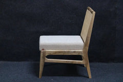 Hand Carved Solid Wood Round Dining Table Set 26