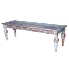 Rustica Reclaimed Solid Wood Rustic Bench C18