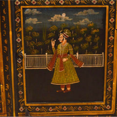 Mughal Hand Painted Wooden Sideboard