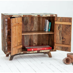 NIRVANA Reclaimed wood Sideboard Natural 120x40x90 cm