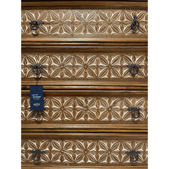 Hand Carved Solid Hard Wood Dresser Chest of Drawers D10