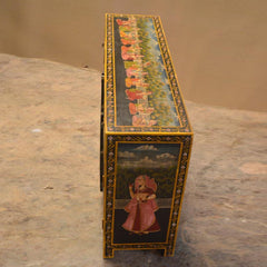 Mughal Hand Painted Wooden Sideboard