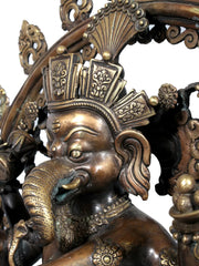 Indian Lord Ganesha Handmade Brass Statue