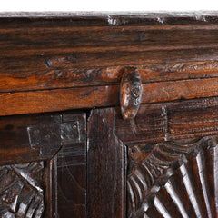 Antique Indian Hand Carved Solid Wood Almirah Cabinet Wardrobe 05