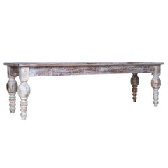 Rustica Reclaimed Solid Wood Rustic Bench C18