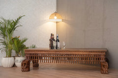 Indian Hand Carved Royal Heritage Mango Wood Coffee Table C65