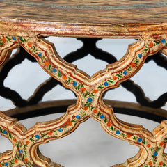 Bristol Hand Carved Painted Solid Wood Coffee Table C73