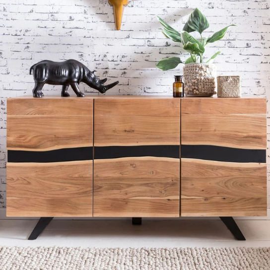 The Attic Hoorn Wooden Sideboard Natural