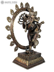 Indian Lord Ganesha Handmade Brass Statue