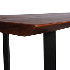 McAllen Suar Wood Live Edge Large Dining Table