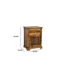 Mango Classic Handmade Solid Mango Wood  Bedside Table  56