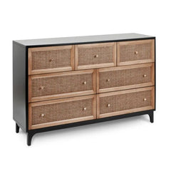 The Gileteen Mango Wood Chest of Drawer for Living Room & Bedroom and Home