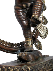 Indian Lord Ganesha Handmade Brass Statue