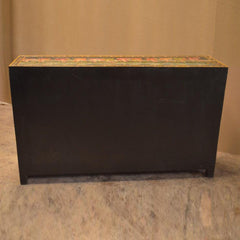 Mughal Hand Painted Wooden Sideboard