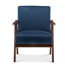 The Gileteen Wooden Modern Accent Arm Chair for Dining & Living Room