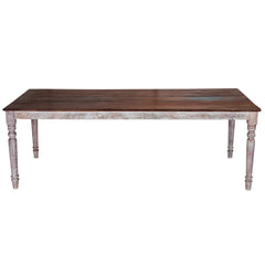 Rustica Reclaimed Solid Wood Rustic Dining Table C19