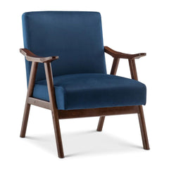 The Gileteen Wooden Modern Accent Arm Chair for Dining & Living Room