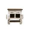 Indian Hand Carved Solid Wood Bathroom small Vanity V07