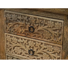 Mango Classic Handmade Solid Mango Wood Bedside Table 60