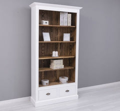 Hand Carved Solid Wood Bookshelf B69