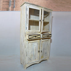 RUSTICA Reclaimed Timber Glass Cabinet