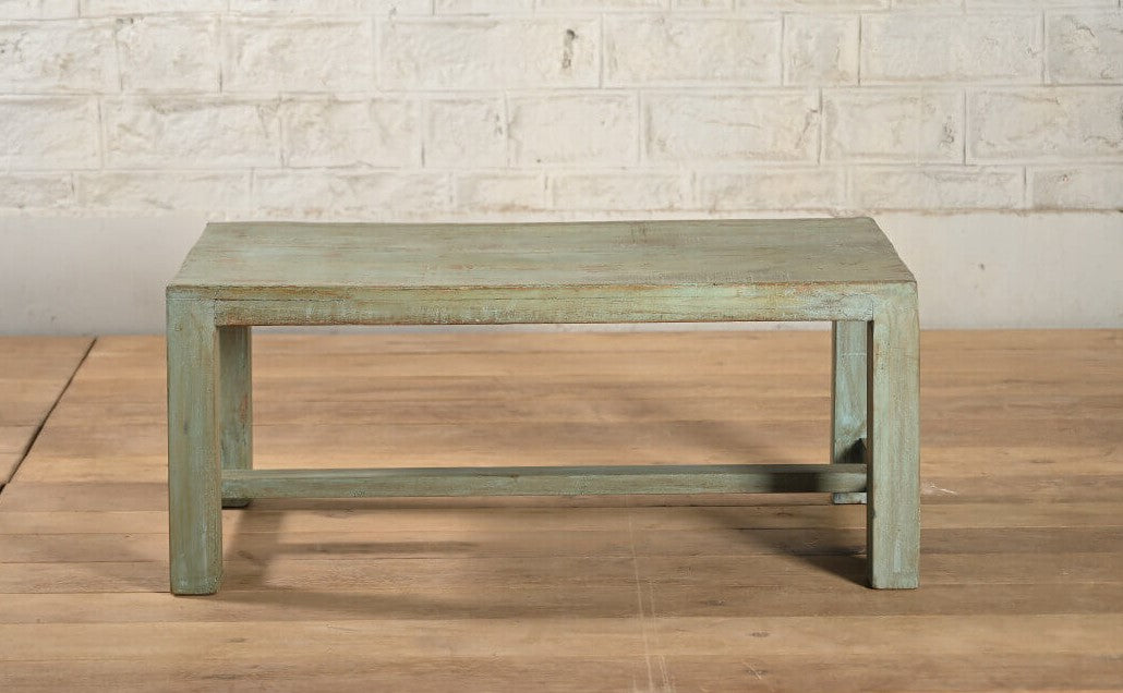 Vintage Reclaimed Wood Rustic Coffee Table