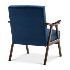 The Gileteen Wooden Modern Accent Arm Chair for Dining & Living Room