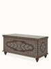 Sheesham Wood & Bone Inlay Blanket Box Chest C14