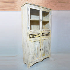 RUSTICA Reclaimed Timber Glass Cabinet