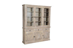 MADE TO ORDER Indian Mango Classic Wooden Large Cabinet Natural 180x40x220 cm