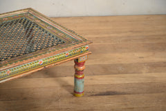 Hand Carved Indian Furniture Jali Reclaimed Wood Coffee Table