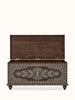 Sheesham Wood & Bone Inlay Blanket Box Chest C14