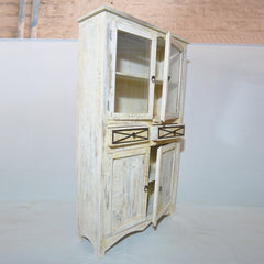 RUSTICA Reclaimed Timber Glass Cabinet