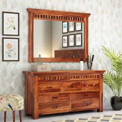 The Attic Balki Solid Wood Sideboard Honey