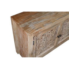 Indian Hand Carved Solid Wood TV Units B17