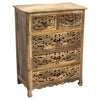 Dynasty Hand Carved Solid Wood Dresser Chest Of Drawers D65